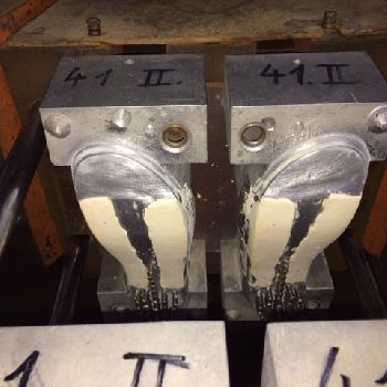 Offered for sale was complete shoe manufacturing plant