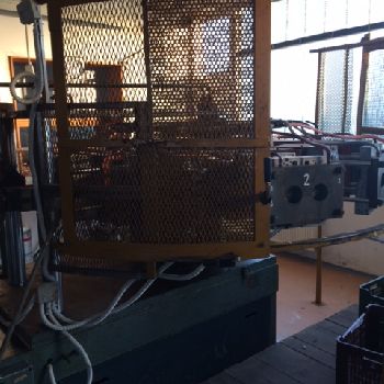 Offered for sale was complete shoe manufacturing plant