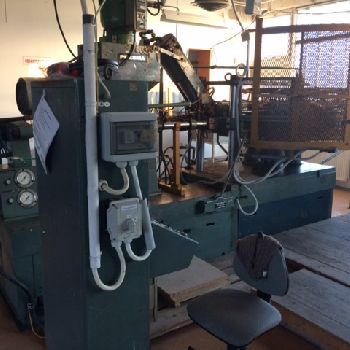 Offered for sale was complete shoe manufacturing plant