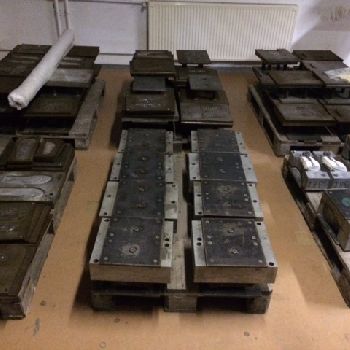 Offered for sale was complete shoe manufacturing plant