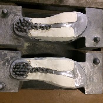 Offered for sale was complete shoe manufacturing plant