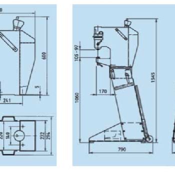 Eckold KF 170 PD Notching machine