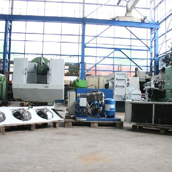 Maneurop GM80-4ET / DELTA Technics MCL-72E / KÜBA SGBE 33 Cold Storage Plant