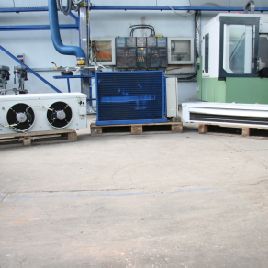 Maneurop GM80-4ET / DELTA Technics MCL-72E / KÜBA SGBE 33 Cold Storage Plant