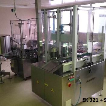 Inova/Optima SV 122 / SH 110/1 / EK 321 PRE-FILLED SYRINGES FILLING-, CLOSING- AND LABELLING LINE