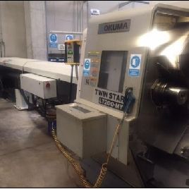 Okuma LT 200 MY Horizontal turret lathe