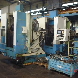 Hessapp DV 42-2 vertical turret lathe with cnc