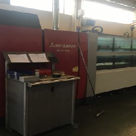 Mitsubishi ML 3015 EX CF R laser cutting machine