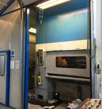 Used Manzoni 2MR-400-125/CE metal press