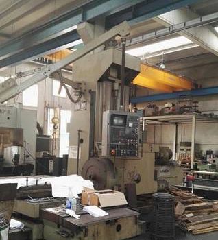 Used Union Veb Gera Floor type boring machine CNC