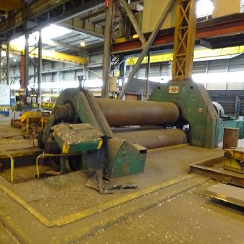 Wilhelmsburger DWV 4100 x 120 mm Plate rolling machine