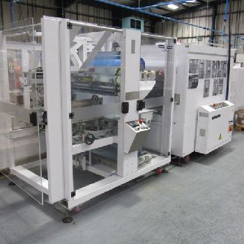 Marden Edwards HST95.40T2P + AS95.40FSR Shrink wrap machine