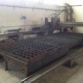 Cleveland MC FLAME laser cutting machine