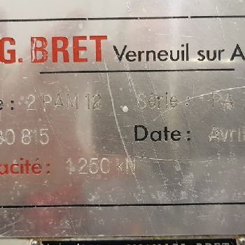 Bret 2 PAM 12 Press brake