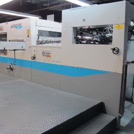 Bobst sp 102 E Cartoning machine