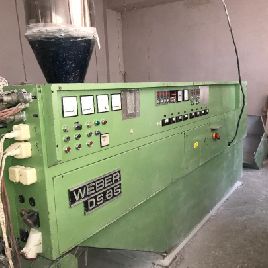 Weber DS 85 extrudálás - Kétcsavaros extruder