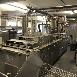 Ampack Ammann AA4-95 Ligne de remplissage, scellage et conditionnement de gobelets