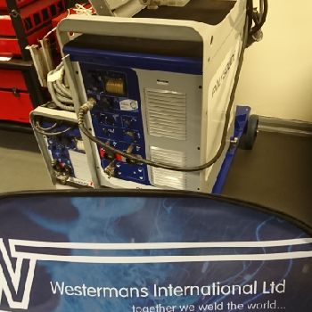 Polysoude P6 Orbital power source with NEW TS 8/75 TUBESHEET WELD HEAD