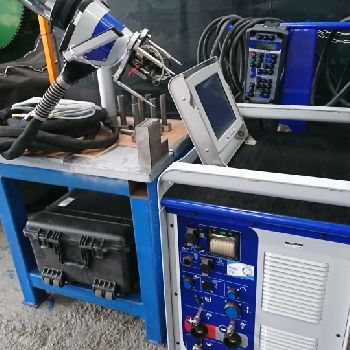 Polysoude P6 Orbital power source with NEW TS 8/75 TUBESHEET WELD HEAD