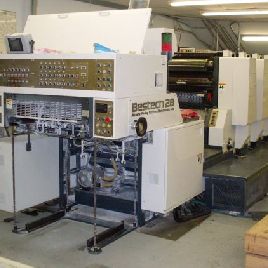 Akiyama Bestech 628BCL Offset Press Offset six colours