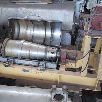 Used Delaval NX214-31B decanter centrifuge.