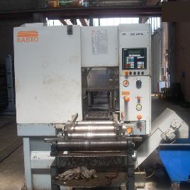 Used Kasto SSB260VA band saw for metal