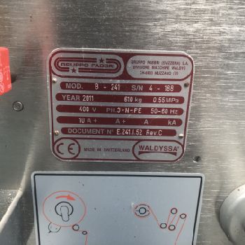 Fabbri B 241 Tray sealer