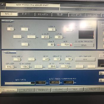 Nissei FV9100-310L Injection moulding machine