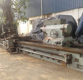 POREBA HEAVY DUTY ROLL TURNING LATHE