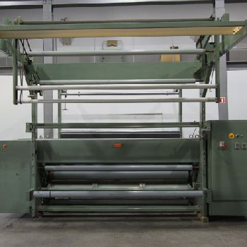 FRANZ MULLER tiger brushing machine PRN-32, width 260 cm