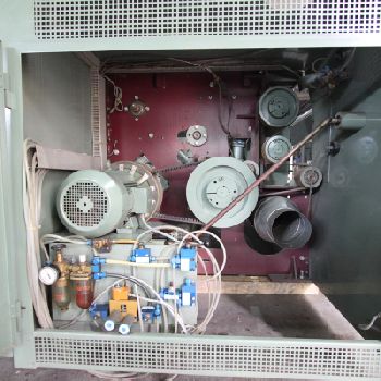 FRANZ MULLER tiger brushing machine PRN-32, width 260 cm