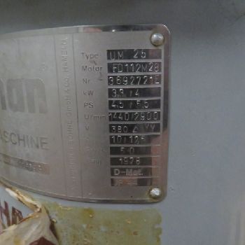 Cutter mixer STEPHAN type UM 25