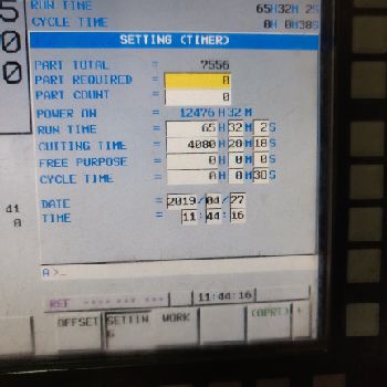 Doosan NHP5500 Machining center - horizontal