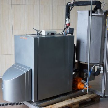 Kreuzmayr PAS Vegetable and fruit cutting, washing and blanching machine