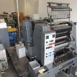 Offset deux couleurs Heidelberg GTOZ 52
