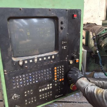 BUTLER ELGAMILL CSN-10 cnc vertical milling machine