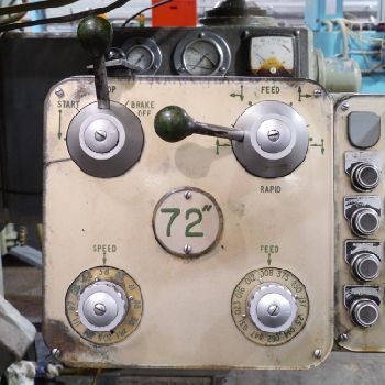 Webster &amp; Bennett EM 72" vertical turret lathe