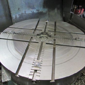 Webster &amp; Bennett EV 48" vertical turret lathe