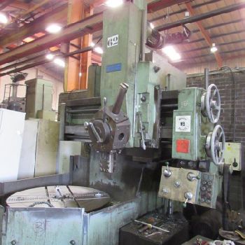 Webster &amp; Bennett EV 48" vertical turret lathe