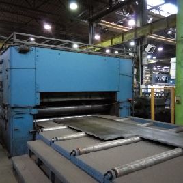 Sket UBR 32x2500 Leveling / straightening machine