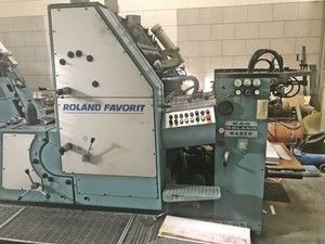 MAN Roland Favorit RVF OB Offset four colours