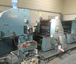 MAN Roland Favorit RVF OB Négy szín eltolása