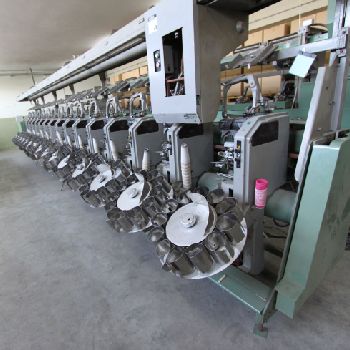 MURATA rest cone winder, 15 spindles, revolver feeding