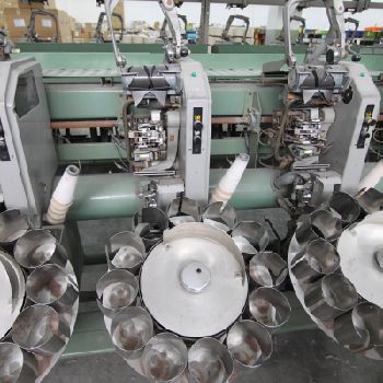 MURATA rest cone winder, 15 spindles, revolver feeding