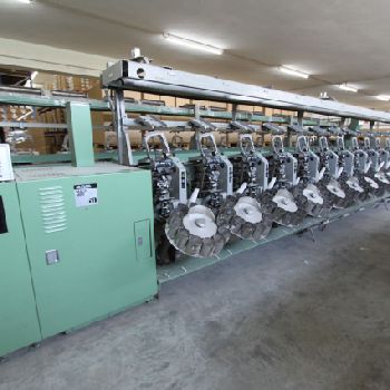 MURATA rest cone winder, 15 spindles, revolver feeding