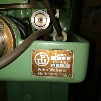 Peter Wolters 61 1 51 Surface grinding machine