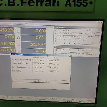 Ferrari A155-E580H Machining center - 5 axis (2 machines available)