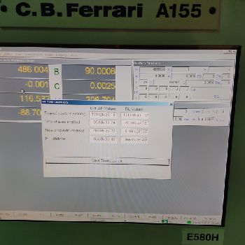 Ferrari A155-E580H Machining center - 5 axis (2 machines available)
