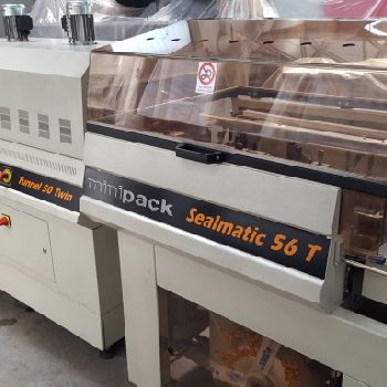 Minipack Torre SEALMATIC 56T + TUNNEL 50 TWIN Shrink wrap machine
