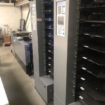 Duplo DBM System 4000 saddle stitcher